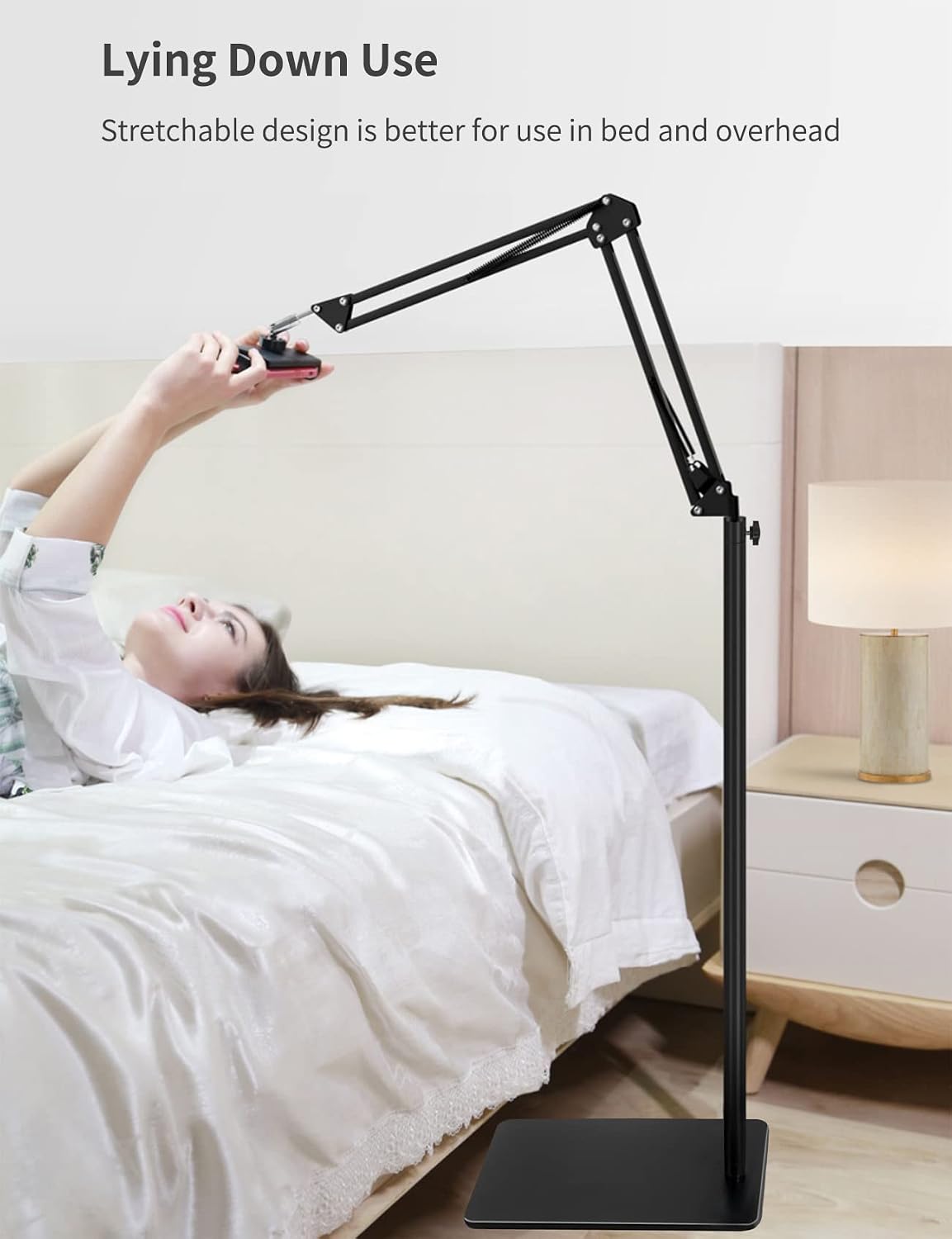 BluuSuuk Tablet Floor Stand with Double Weight Base