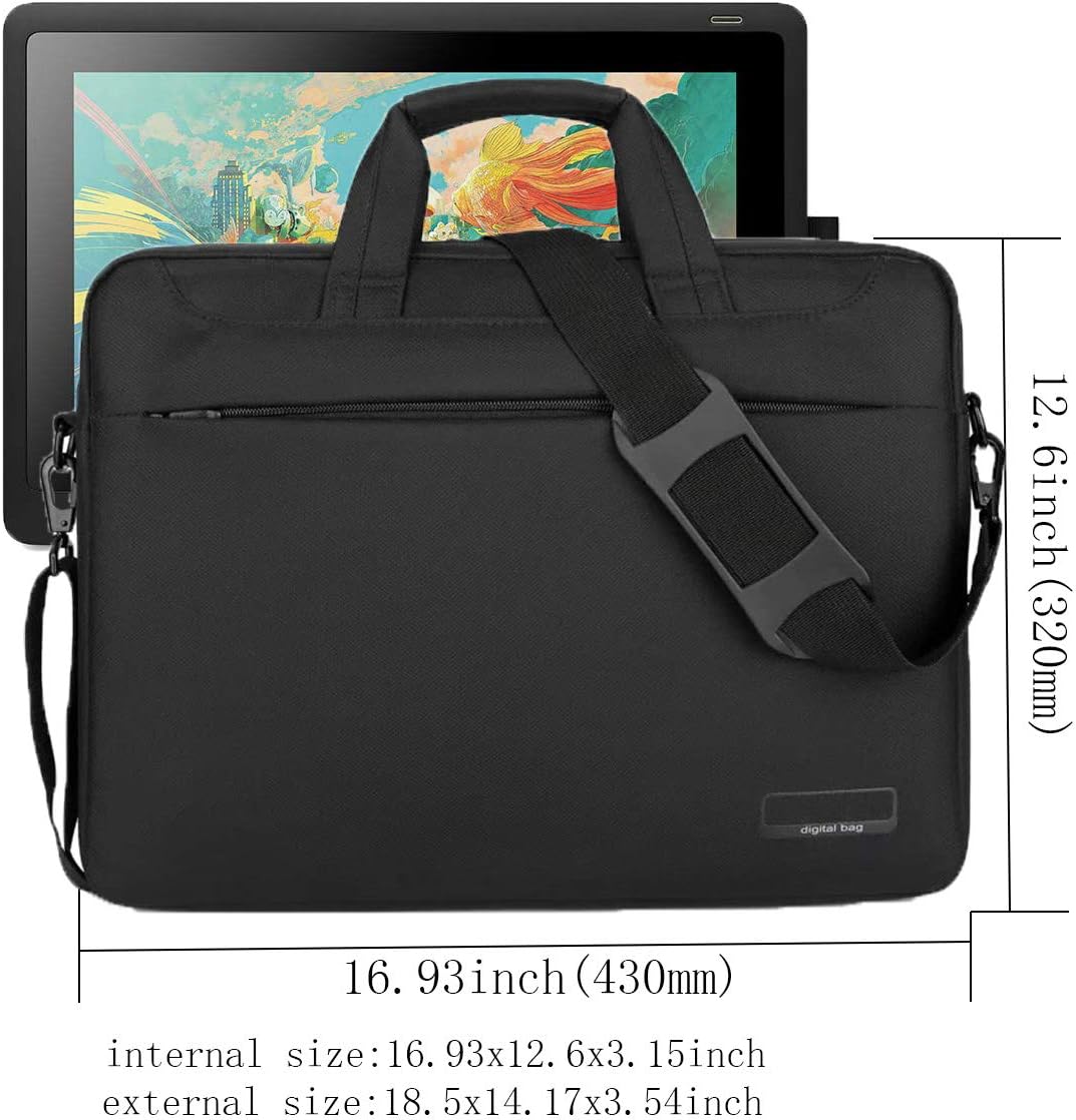 Drawing Tablet Case Bag for Wacom Cintiq 16